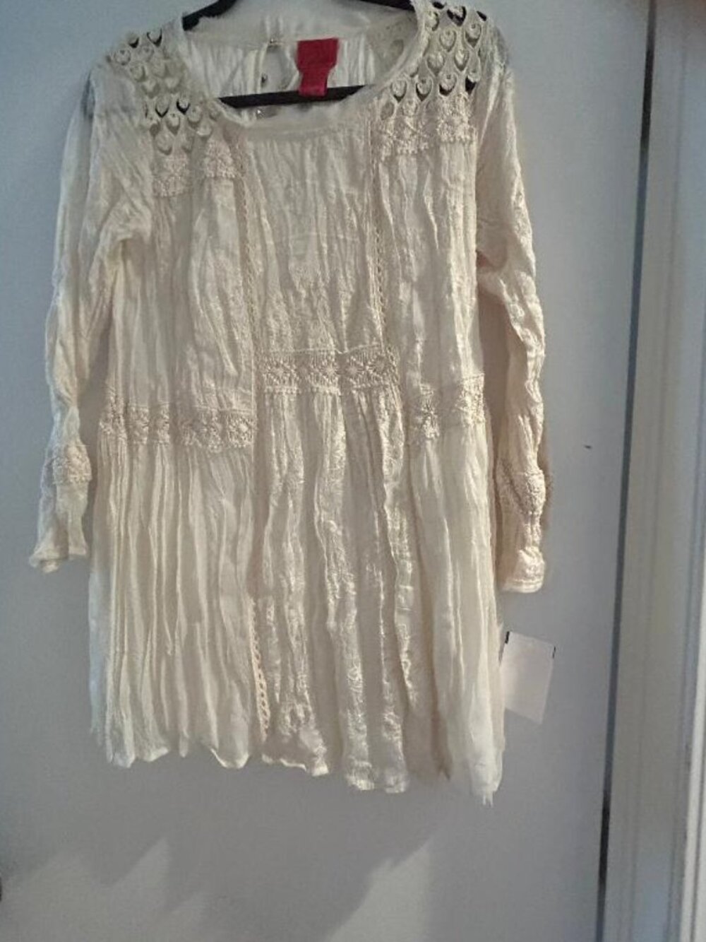 Ivory tunic
